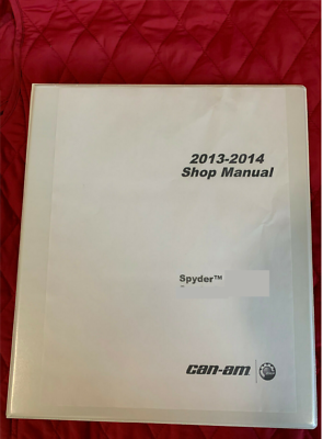 Can-Am Spyder RT / RTS Service Repair Workshop Manual 2014-2017 – USB Drive
