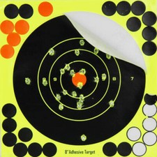 Splatter Target 8" Shoot rifle pistol reactive air 200mm targets N C 8 Type 'A'