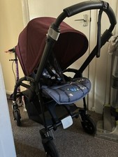 bugaboo Bee 5 pushchair , Comes with 2 New Liners , Rain Cover,