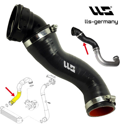 Strengthened Silicone Air Intake Hose for BMW 5er E60 E61 525d 177PS 11617787468