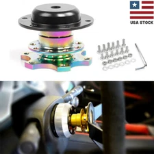 Neo 6 Hole Car Steering Wheel Quick Release HUB Racing Adapter Snap Off Boss Kit
