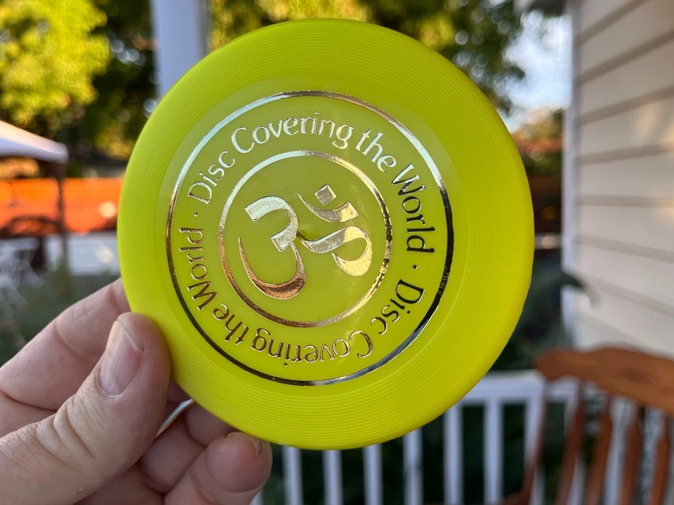 Disc Covering the World Mini (Decades Old) New Disc Golf Frisbee Wham-O #543 - Image 4 of 4