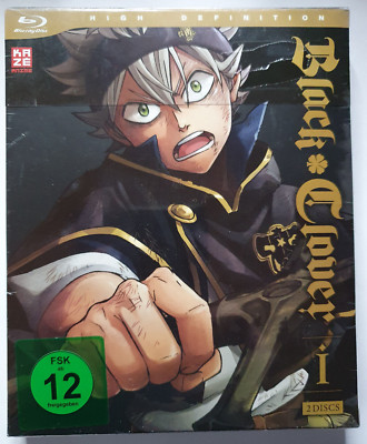 Black Clover Staffel I, Vol. 1, EP 1-10 (Bluray 2 Discs 2019) NEU; OVP