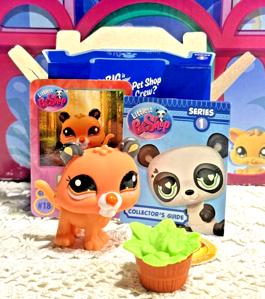 Littlest Pet Shop LPS G7 Blind Box Sabre Tooth Tiger Jaguar Cat