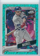 Christopher Morel  - 2024 Topps Cosmic #174 Aqua Equinox Refractor /199 Cubs