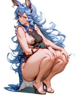Ferry Granblue Fantasy Waifu Sticker 6'' Anime Car Decal