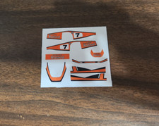 Aurora AFX G-Plus Roland Dome Zero Japan Reproduction Stickers DIE CUT