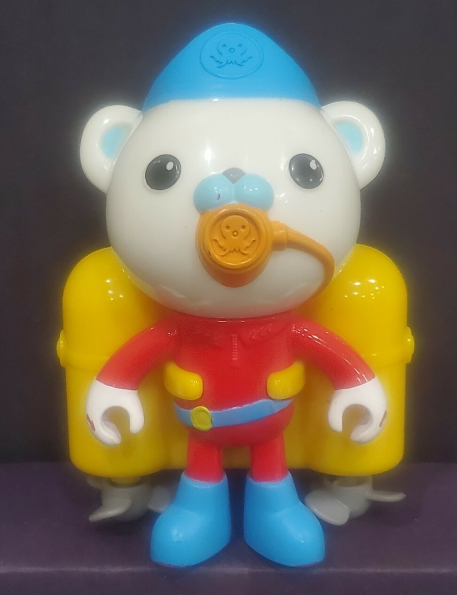 Disney Octonauts Captain Barnacles Wind-up Bath Toy with