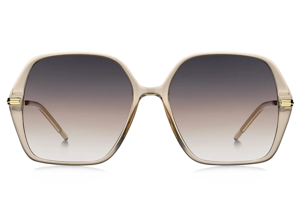 Lunettes de Soleil HUGO BOSS BOSS 1660/S 84A BEIGE GOLD 57/17/140 Femme - Photo 3/4