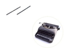 Front Feed Roller Rods for Remington Portable Typewriter Original Vtg Part thumbnail