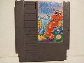 Snake Rattle n Roll Nintendo Entertainment System NES Game Cartridge Tested 