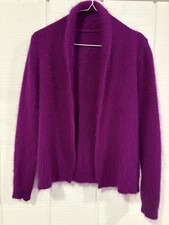 Vintage Mohair Cardigan Purpke M/L