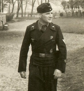 BEST! German Panzer Stabsgefreiter w/ Panzerkampfabzeichen Badge Posed (#1)!
