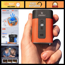 Mini Electric Air Pump for Inflatables - 2600mAh Battery, Fast Inflate/Deflate,