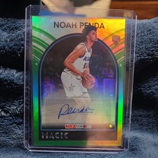 2025-26 Topps NBA Hoops Noah Penda Green Hoops 1989 Signatures 89S-NP RC