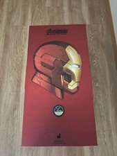 Hot Toys Iron Man Mark 43 Quarter Scale Figure with Swap Heads & Hands Used