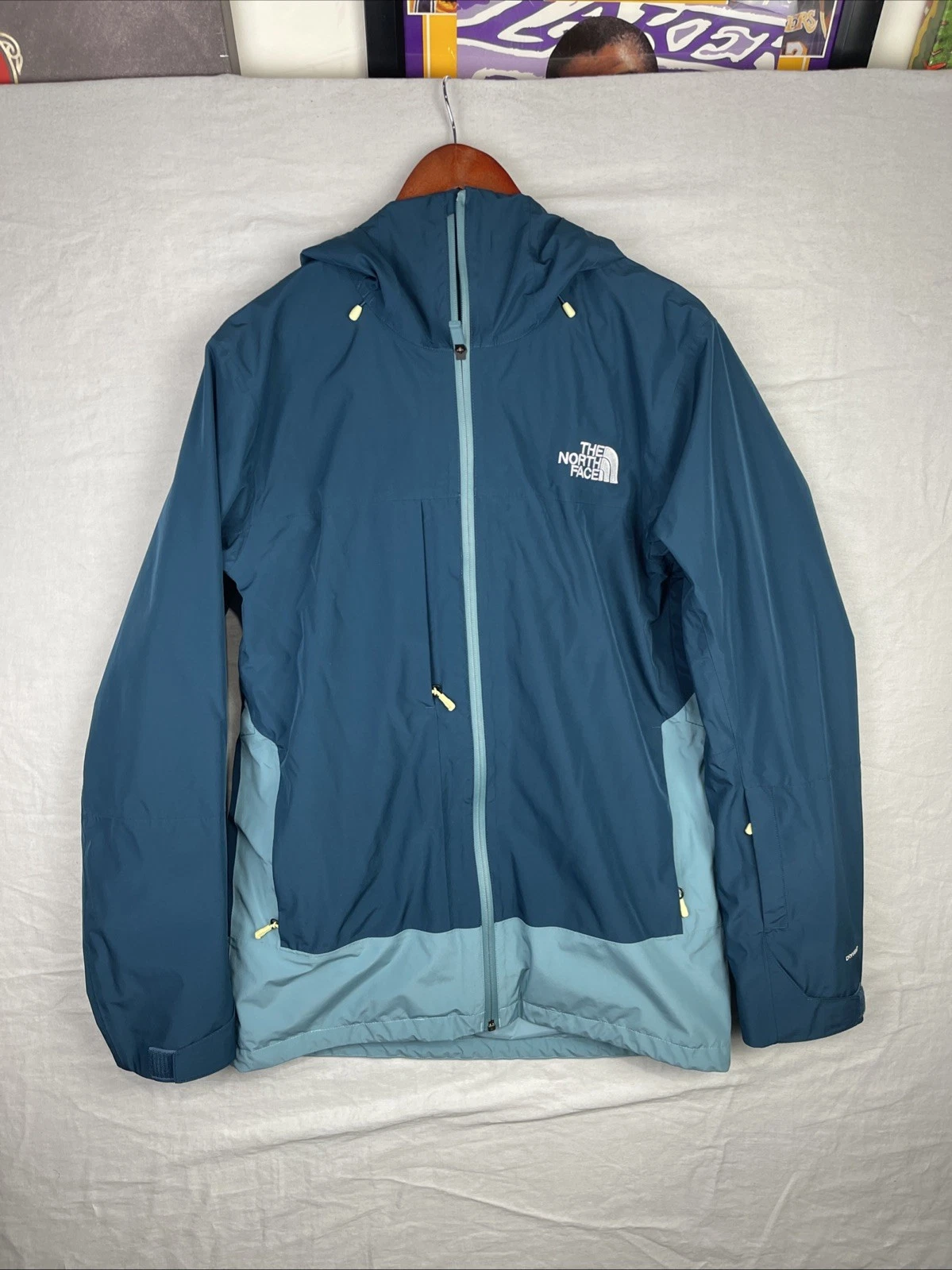 The North Face Jacket Mens Small Blue Thermoball Snow Triclimate Outer Only
