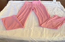 Pink Women's Jogger Outfit Set Pants Sports Bra Size S Activewear