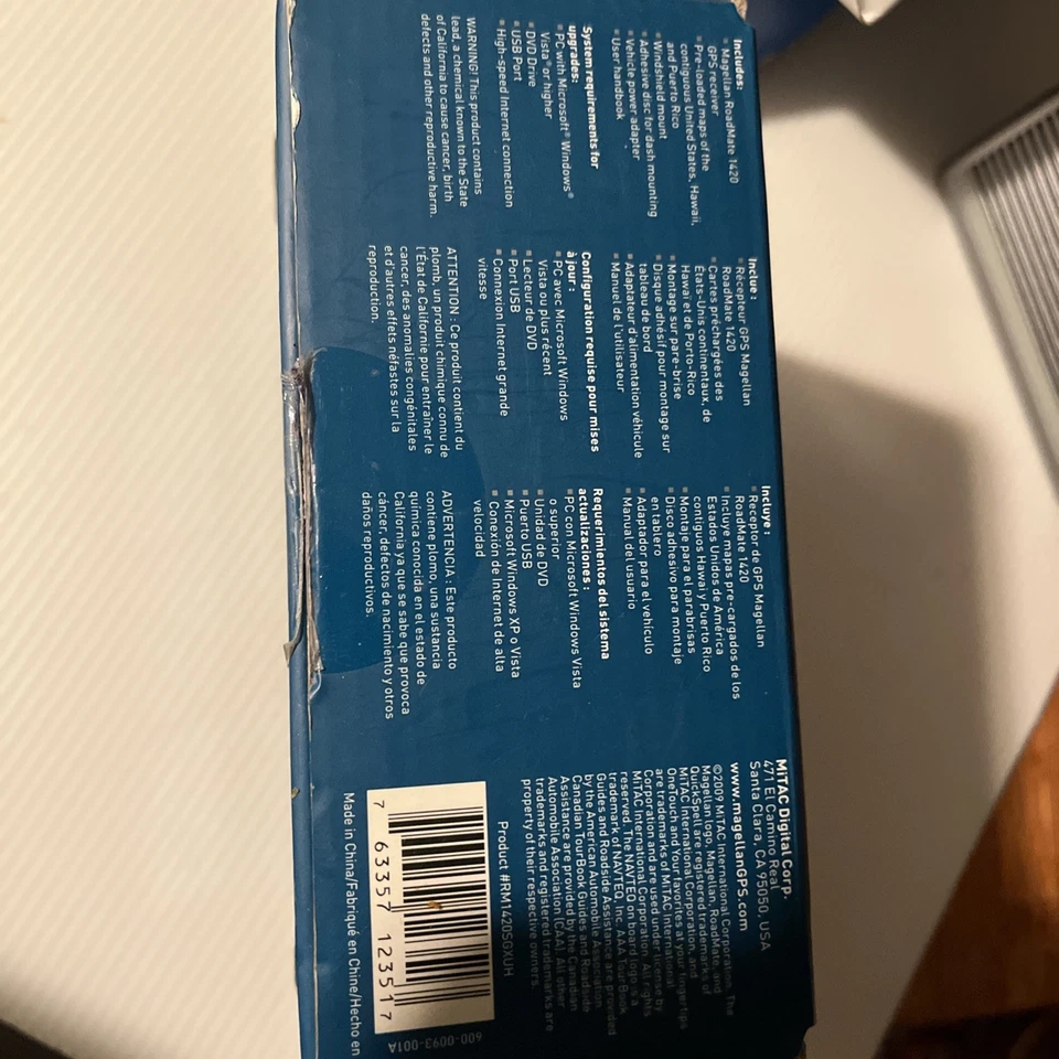 Magellan RoadMate 1420 T Portable GPS Navigator System US Canada TRAFFIC Set - Image 2 of 4