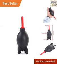 Stylish 6.6-Inch Air Blower with Detachable Nozzle - Ideal for Sensitive Lenses