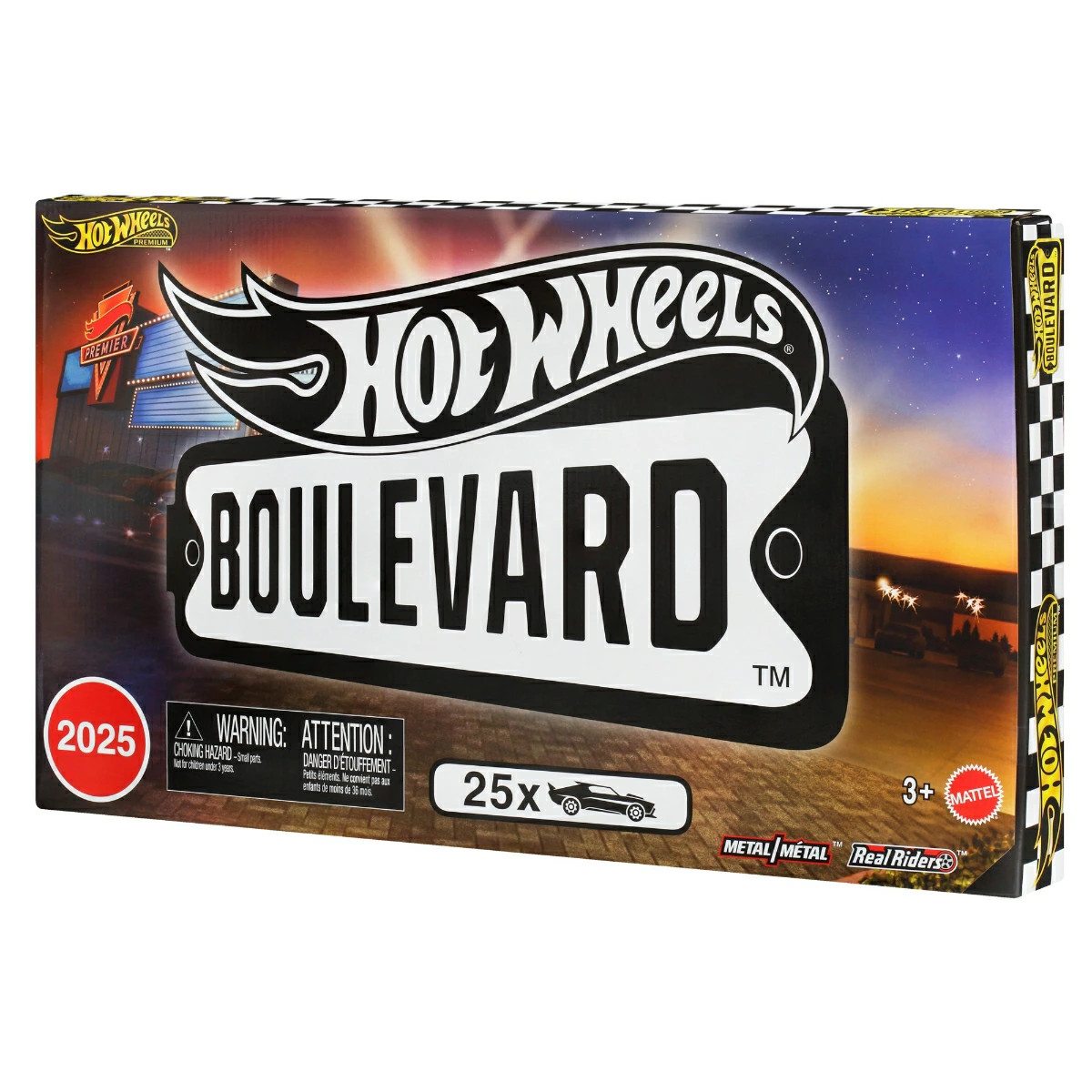 Hot Wheels Boulevard 25 mini Car Factory Set JFM00 Toy Mattel New