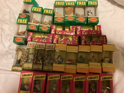 2 Lots 39 Nr. PG Tips, Brooke Bond, Tetley, Typhoo Sammler Figuren Originalverpackt