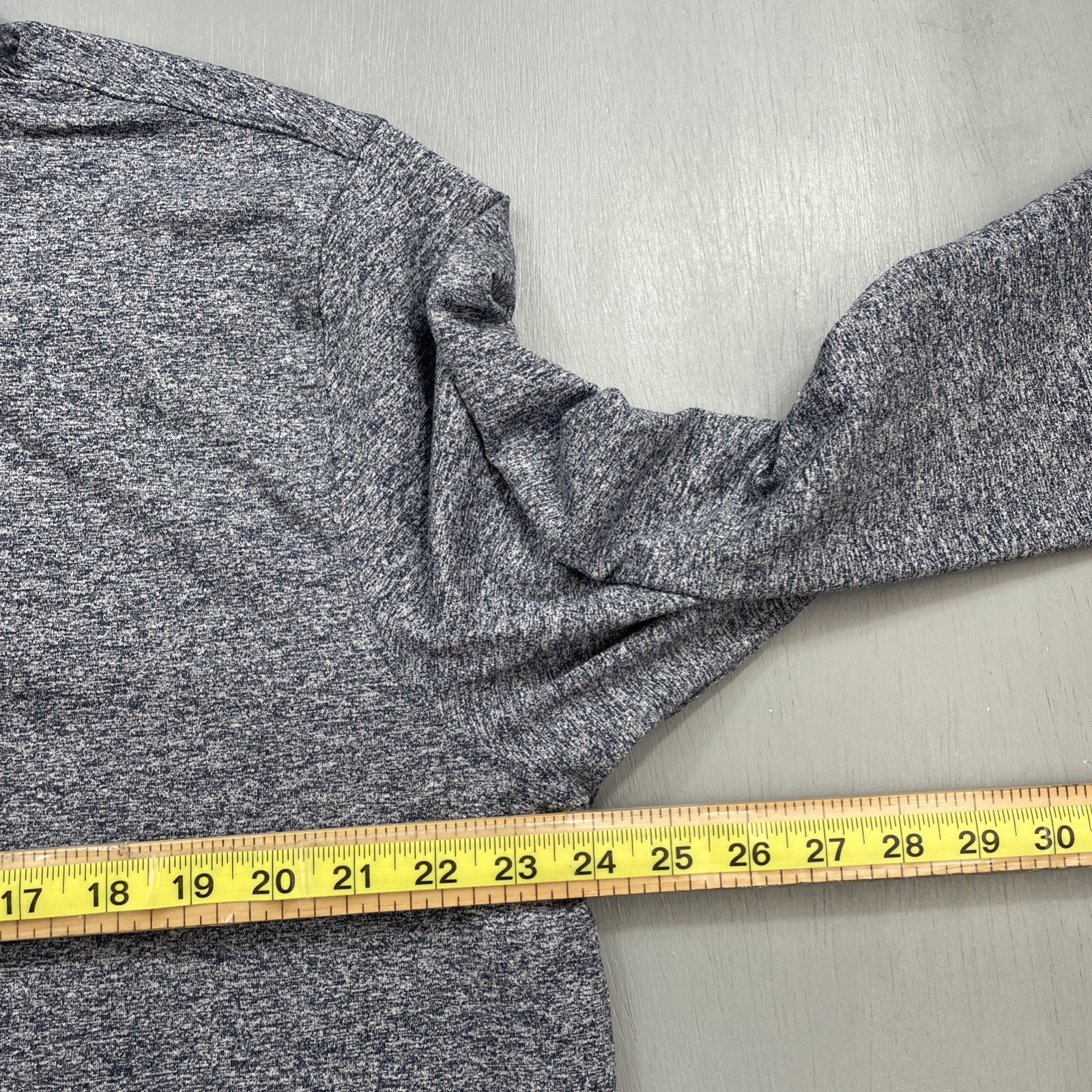 Birddogs Shirt Mens XL 1/4 Quarter Zip Performance Pullover Golf Navy Heather