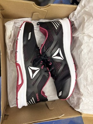 Reebok Ahary Runner Women's Running Shoes Size 8 Color: Black and Pink