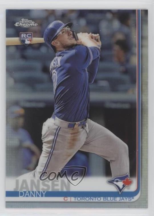 2019 Topps Chrome Refractor Danny Jansen #35 0w7