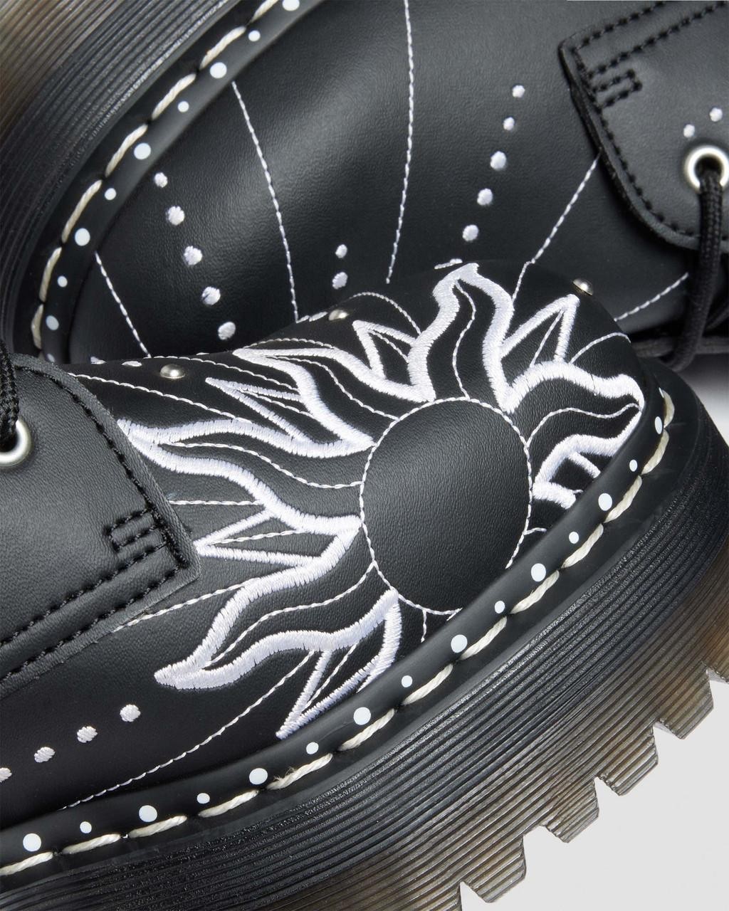 NIB*Womens*Dr. Martens  Jadon  Smooth Boot*Hi Solar Flare*5-11*Black*Doc Martens image 2