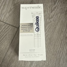Supersmile Quikee On-The-Go Instant White Clean Teeth Whitening 60/Uses NEW
