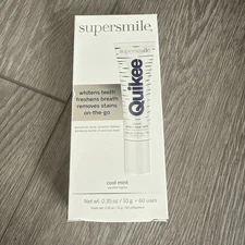 Supersmile Quikee On-The-Go Instant White + Clean Teeth Whitening 60/Uses New