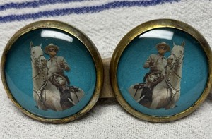 THE LONE RANGER-Horse Bridle Rosettes/ Conchos/ Buttons