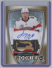 2018-19 Upper Deck The Cup Gold Rookie Patch Auto Jayce Hawryluk RC /24 #139