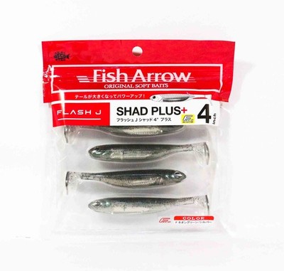 Fish Arrow Soft K�der Flash J Shad Plus 4 Zoll 5 St�ck per pack 03 (4804)