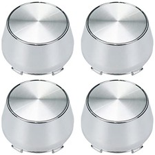 Wheel Center Caps,60mm Wheel Rim Hub Center Covers Center Caps Silver