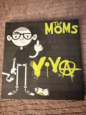 The Moms   Viva Clear & Green Vinyl 7  33 RPM Punk Panic State Records