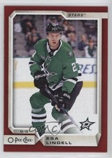 2018-19 O-Pee-Chee Red Esa Lindell #284 2a8