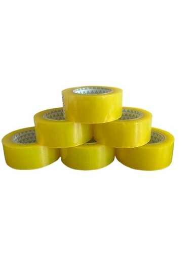 ROTOLI SCOTCH TRASPARENTE IMBALLAGGIO NASTRO ADESIVO 48MMX132M - Foto 2 di 4