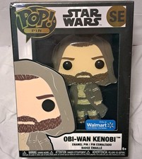 Pop! Pin Star Wars Giant Enamel Pin Obi-Wan Kenobi (Hooded) Brand New Sealed