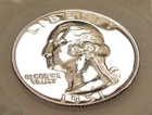 1951  Gem Proof Quarter 90% SILVER EYE CANDY Blazing Mirrored Surfaces #214 ~ 12