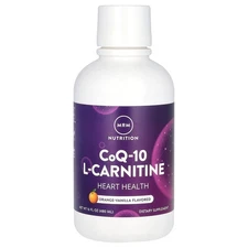 CoQ-10 L-Carnitine Liquid, Orange-Vanilla, 16 fl oz (480 ml)