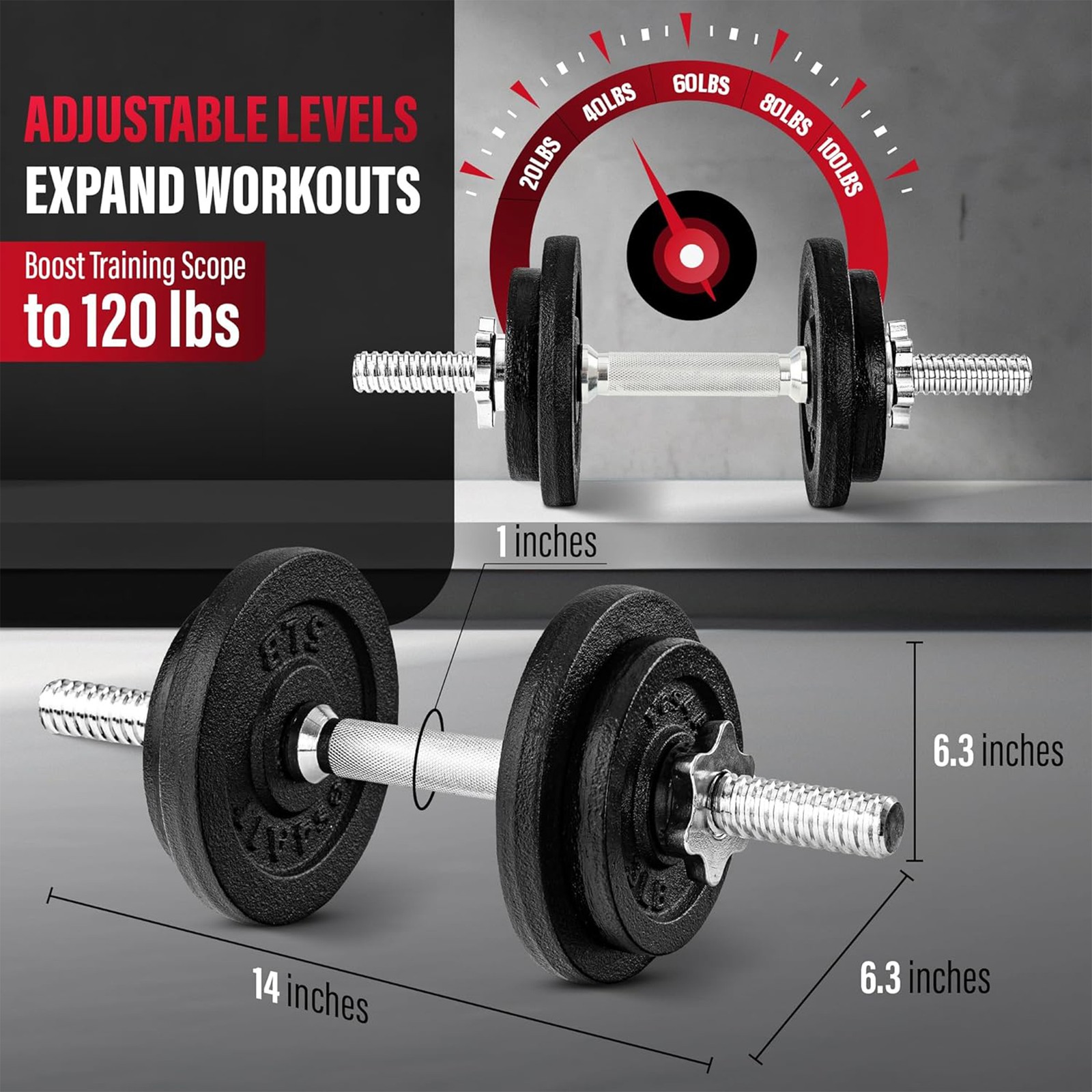 Adjustable Dumbbell Set