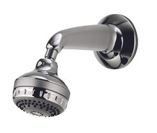 Image of Aqualisa 99.50.01 Varispray 3-Spray Pattern Fixed Shower Head - Chrome