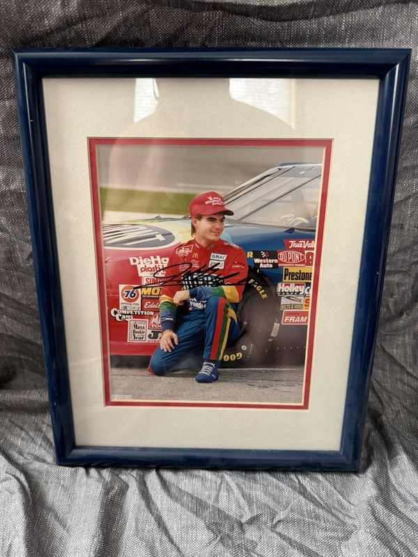 Signed Jeff Gordon picture