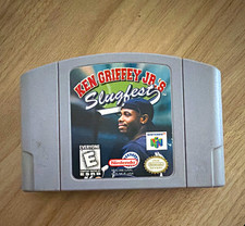 Nintendo Ken Griffey Jr.'s Slugfest Nintendo 64 (N64) NTSC-U/C E Baseball