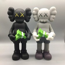 Counting Money Action Figure Home Deco Art Toy for Kaws Companion Fans Gift 12in