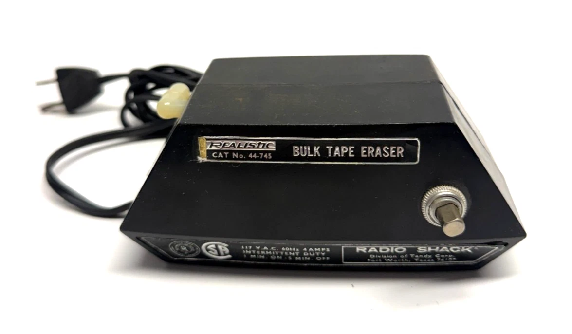 【美品】SONY BE-8 MAGNETIC BULK TAPE ERASER SONY BULK ERASER BE-8 (^^ゞ - 昔のオーディオはいいよなぁ