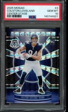 2025 Mosaic Colson Loveland Center Stage Mosaic RC #4 PSA 10