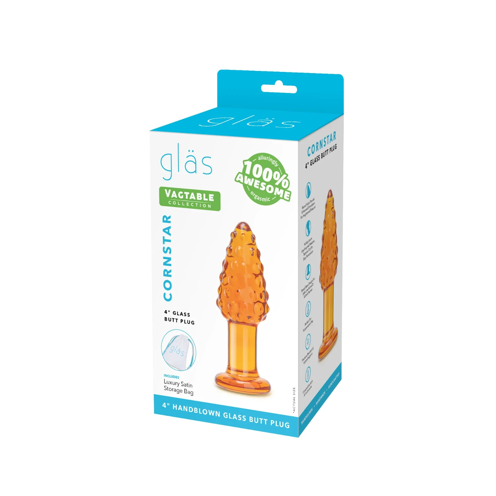 Gläs - Nubby Cornstar - 4"